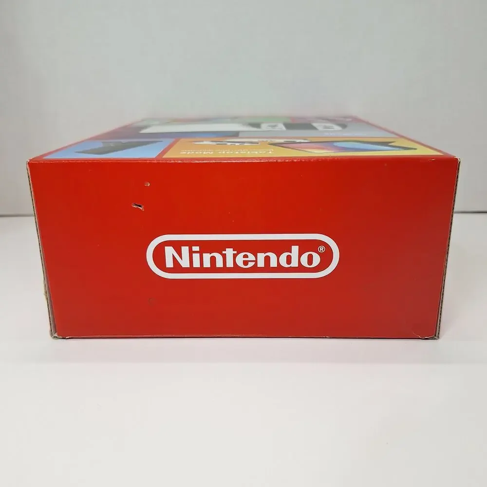 Nintendo Switch OLED White 64GB HEG-001 Empty Box & Packaging - No Game Console